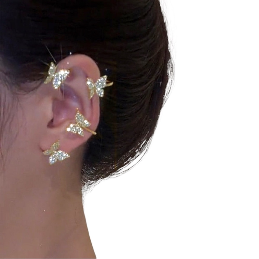 “Fly Beautiful" Butterfly Ear Cuff